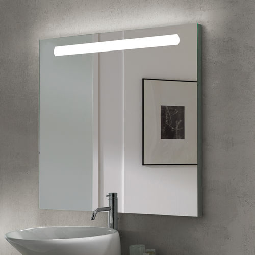 Specchio da bagno a muro - 5148120 - Emuca SA - contemporaneo / rettangolare / in alluminio