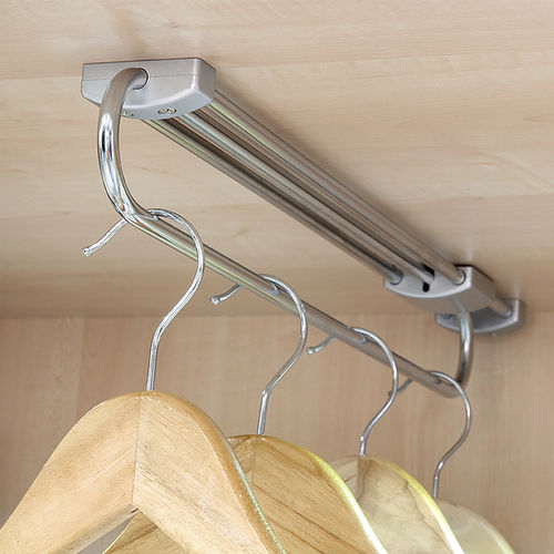 Appendiabiti da soffitto - 6210625 - Emuca SA - design minimalista / in acciaio / per hotel
