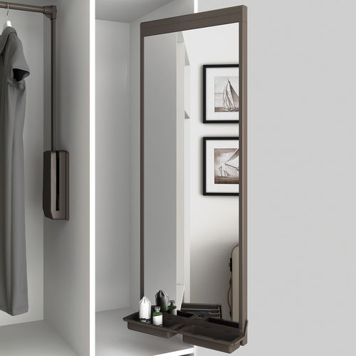Specchio psyche - 6938613 - Emuca SA - contemporaneo / rettangolare / in alluminio