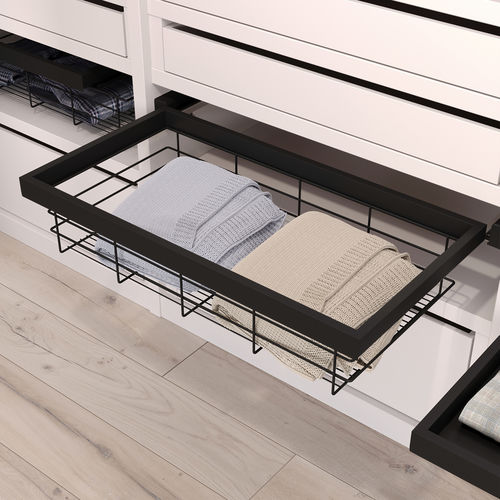 Cassetto in plastica - 7028454 - Emuca SA - in alluminio