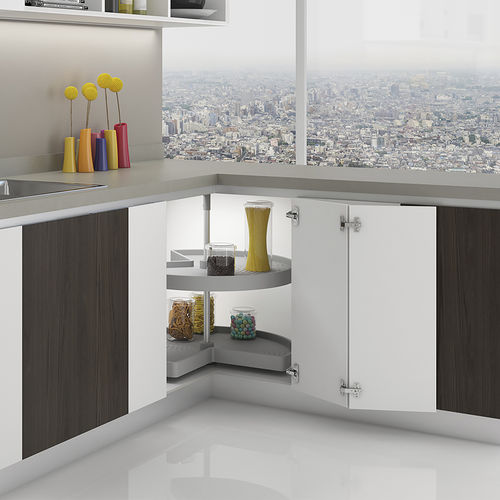Vassoio di servizio in alluminio - 8928821 - Emuca SA - in plastica / per uso residenziale