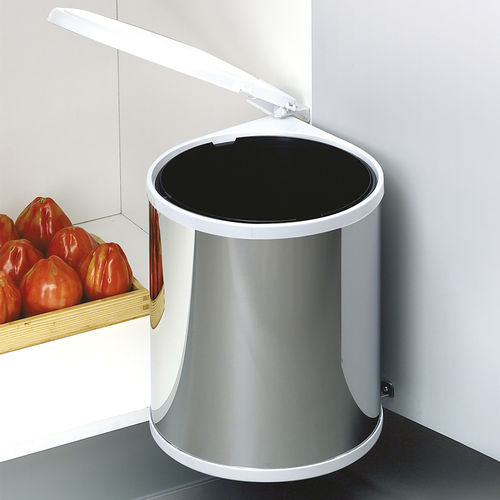 Portarifiuti in acciaio inossidabile - 8035865 - Emuca SA - in plastica / da interno / per uso residenziale