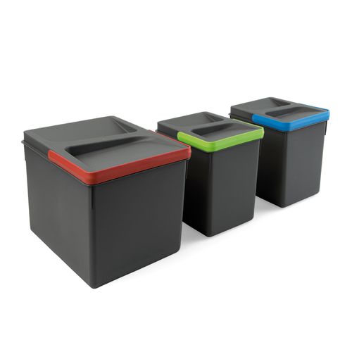 Portarifiuti in plastica - 8197823 - Emuca SA - da interno / per uso residenziale / singolo