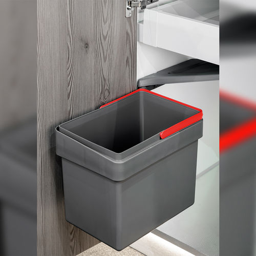 Portarifiuti igienico - 8199123 - Emuca SA - sospeso / in plastica / con coperchio