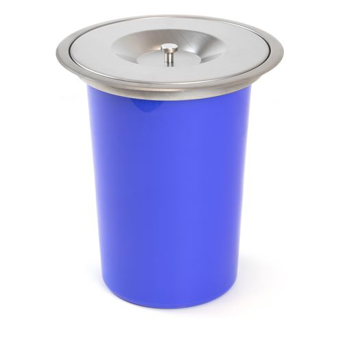 Portarifiuti in acciaio inossidabile - 8199265 - Emuca SA - in plastica / da interno / sottopiano