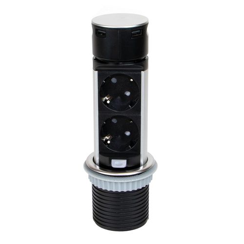 Presa di corrente - 5048165 - Emuca SA - USB / multipla / per scrivania