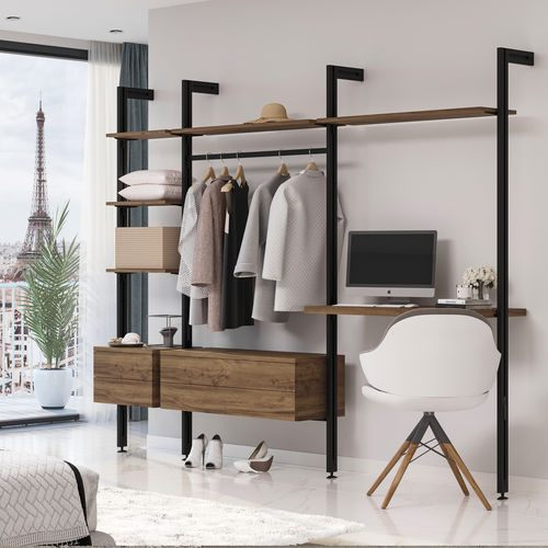 Mensola - 7022054 - Emuca SA - modulare / pavimento-soffitto / design minimalista