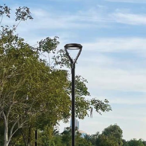 Lampione urbano - LUNA RING  - Beyond Lighting - contemporaneo / in alluminio / LED