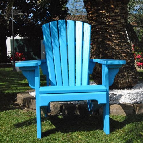 Sedia da giardino adirondack - Provenza - Adirondacktribute - in stile provenzale / per piscina / da spiaggia