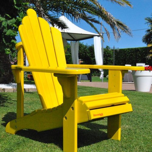 Sedia adirondack - Riviera - Adirondacktribute - contemporanea / da interno / da esterno
