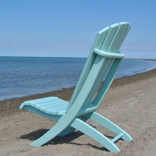 Sedia ad altezza regolabile - Bassamarea   - Adirondacktribute - contemporanea / da esterno / in legno