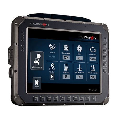 Tastiera di controllo per monitoraggio continuo - Ruggon VX601 - ATHESI - con touch screen / wireless / professionale