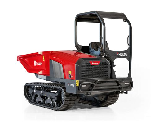 Mini-dumper a scarico posteriore - TX3005 - HINOWA SPA - con benna elevatrice / con benna orientabile / cingolato