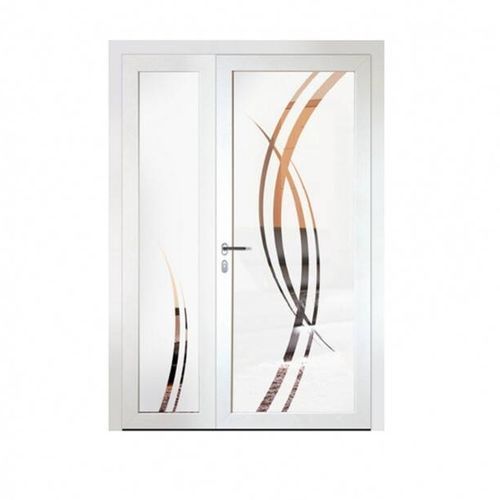 Porta d'ingresso - Groupe Lorillard - in alluminio / in PVC / battente