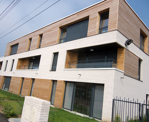 Balcone pannelli in vetro - Groupe Lorillard - in alluminio estruso