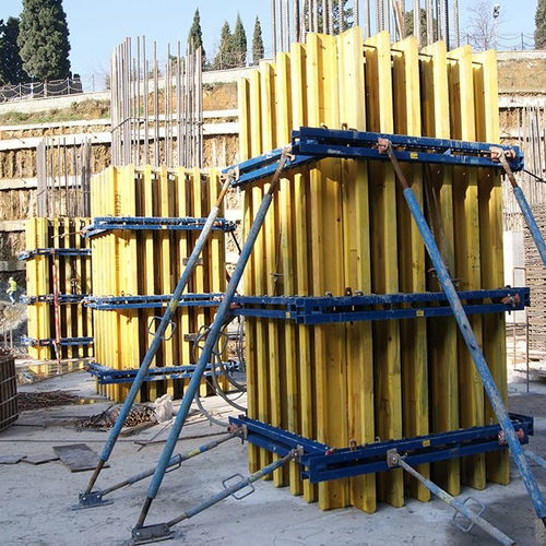 Cassaforma a ripresa - AS YAPI ELEMANLARI İMALAT İTHALAT İHRACAT SANAYİ ve TİCARET LİMİTED ŞİRKETİ - circolare / a L / in legno