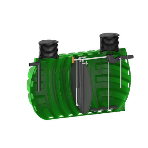 Micro impianto di depurazione di acque reflue - VODALYS&reg; - ROTO SLOVENIJA - in polietilene PE / in plastica / con pompa
