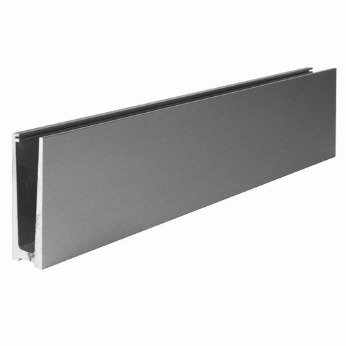 Profilo in alluminio - ETP.001.01.AL.A/1m - RX Inox France - a U / per parapetto / su misura