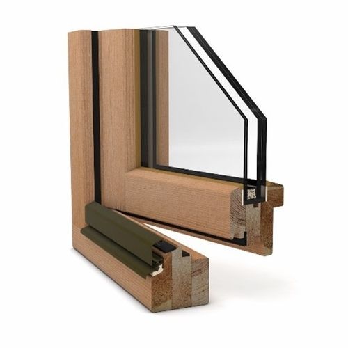 Finestra in legno - 68 - BADER MENUISERIE - a battente / a doppi vetri / ad anta singola