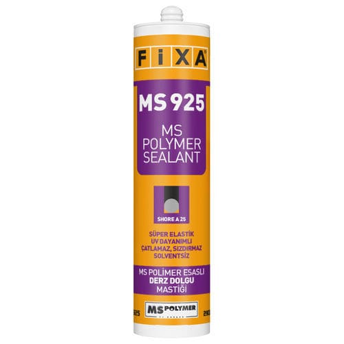 Mastice elastico - POLYMERA MS 925 - FİXA YAPI KİMYASALLARI SAN VE TİC LTD.ŞTİ - a base di polimeri / per impermeabilità / di fissaggio