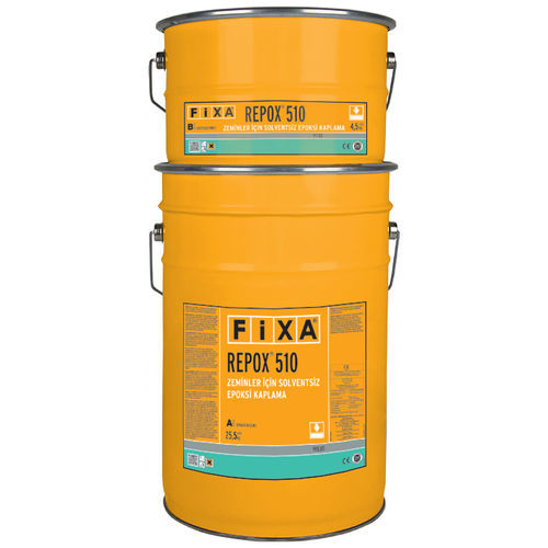 Pavimento in resina epossidica - REPOX 510 - FİXA YAPI KİMYASALLARI SAN VE TİC LTD.ŞTİ - da interno / industriale / per ospedale