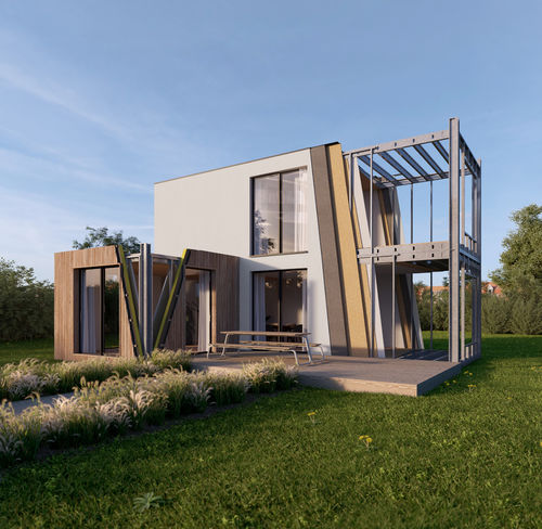 Edificio prefabbricato - FlexBuild - voestalpine Sadef nv - modulare / in acciaio / su ossatura metallica