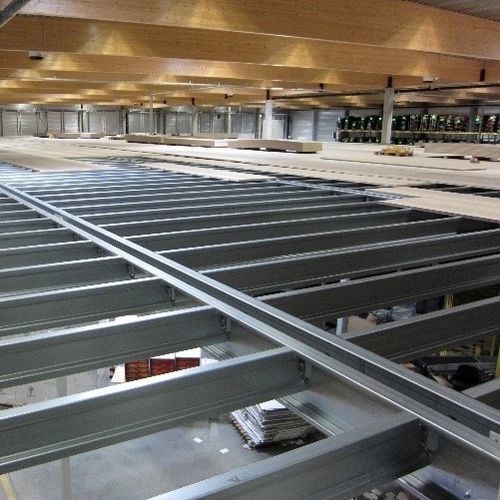 Soppalco in acciaio - voestalpine Sadef nv - per uso industriale / per edificio