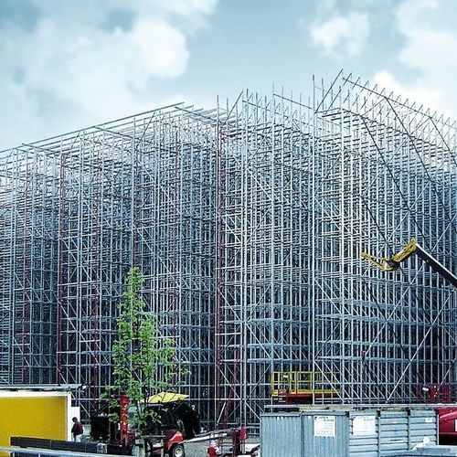Capannone prefabbricato - voestalpine Sadef nv - industriale / in acciaio galvanizzato / in acciaio