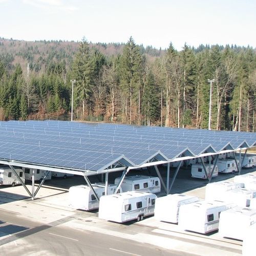 Camper contract - voestalpine Sadef nv - su misura / solare / in acciaio
