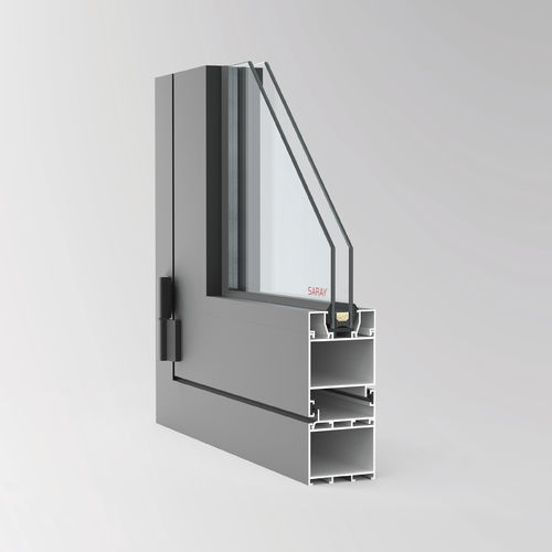 Profilato per porte in alluminio - C 60 - SARAY ALUMINYUM - termoisolante