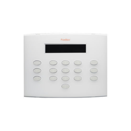 Tastiera di controllo per controllo accessi - FS9501WH - FoxSec - a muro / con lettore di carte di prossimità / contract