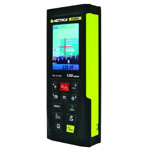 Telemetro laser - METRICA FLASH 120 ZOOM - Metrica S.p.A.
