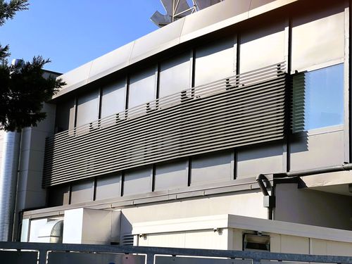 Frangisole in alluminio - METALSCREEN GEEE SRL - per facciata / orizzontale
