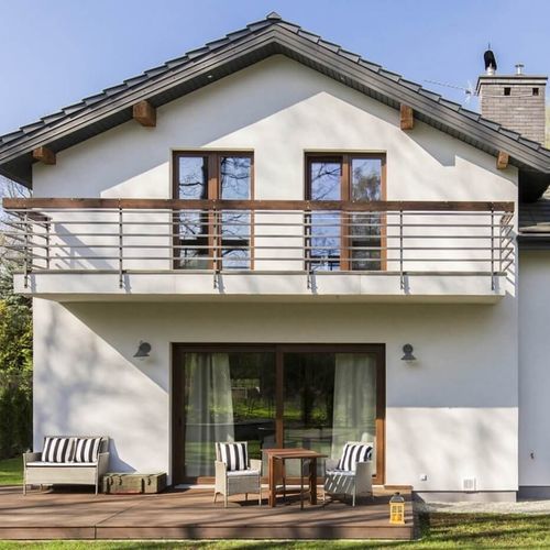 Porta finestra battente - T-Classic - BUDVAR - in PVC / a doppi vetri / a tripli vetri