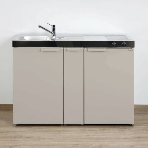 Mini cucina piccola - MK 120 A - Stengel Steel Concept GmbH - in metallo / con piastra di cottura / in vetroceramica
