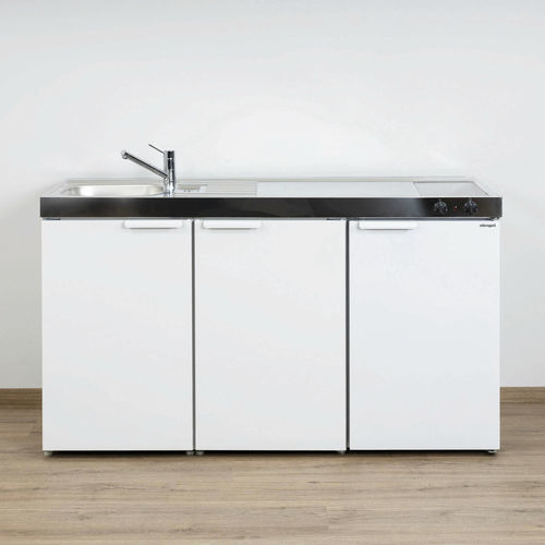 Mini cucina piccola - MK 150 - Stengel Steel Concept GmbH - in metallo / con piastra di cottura / con impugnature