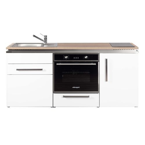 Mini cucina piccola - MDB 170 - Stengel Steel Concept GmbH - in rovere / in ardesia / in calcestruzzo
