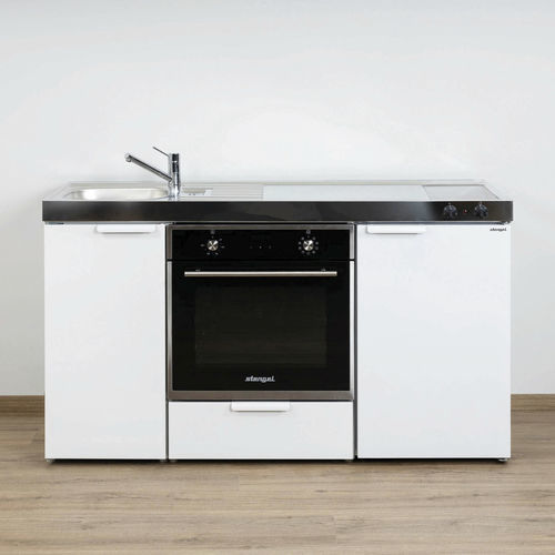 Mini cucina piccola - MKB 150 - Stengel Steel Concept GmbH - in metallo / con piastra di cottura / in vetroceramica