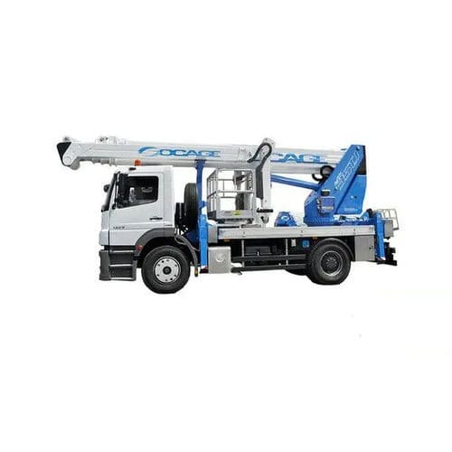 Piattaforma telescopica su autotelaio - ForSte 35TJ - SOCAGE NACELLE - per fabbrica