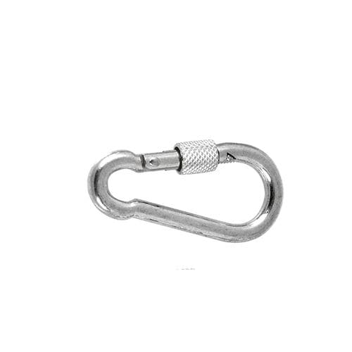 Moschettone con blocco - VIMGS100 - CENTRAL LOBAO S.A - in acciaio galvanizzato / a pera