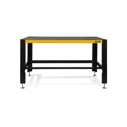 Tavolo da lavoro contemporaneo - VIBTR - CENTRAL LOBAO S.A - in metallo / con supporto in / rettangolare
