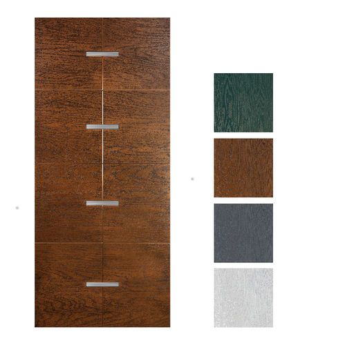Pannello per porta - POSEIDON - GRUPPO PRIMAVERA SRL - in fibra di vetro / liscio / aspetto legno