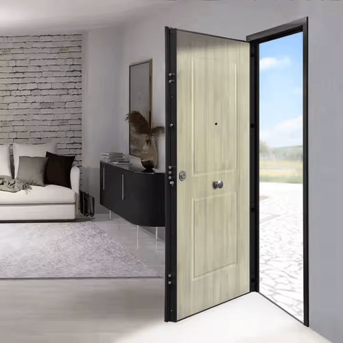 Porta d'ingresso - E-lite Capri Island  - GRUPPO PRIMAVERA SRL - in acciaio galvanizzato / in PVC / battente