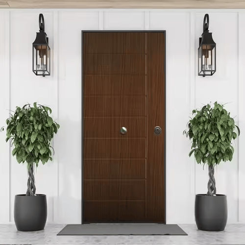 Porta d'ingresso - E-lite Ischia Island  - GRUPPO PRIMAVERA SRL - in acciaio galvanizzato / in PVC / battente