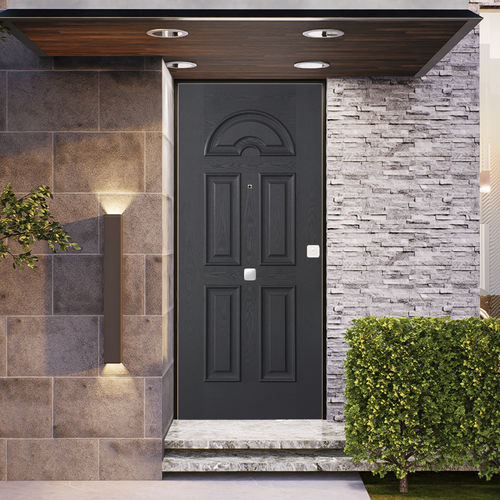 Porta d'ingresso - THERMOENERGY CL4 Zeus - GRUPPO PRIMAVERA SRL - in acciaio galvanizzato / in fibra di vetro / in melaminico