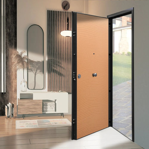 Porta d'ingresso - THERMOENERGY CL4 Dune - GRUPPO PRIMAVERA SRL - in alluminio / in acciaio galvanizzato / in melaminico