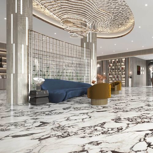 Lastra in pietra in gres porcellanato - GRI-900X2650X12MM - Foshan Sunvin Ceramics CO., Ltd - da pavimento / per casa / lucida