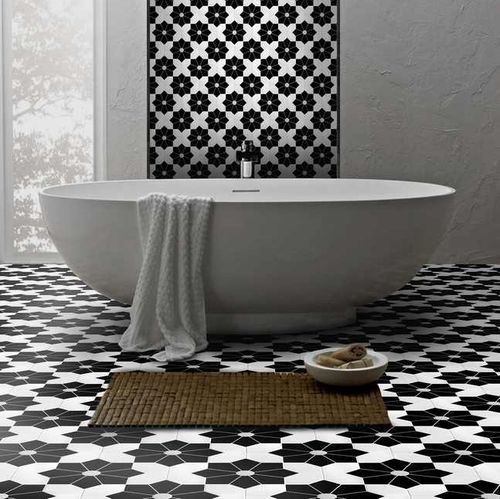 Mosaico in porcellana - WATER JET - Foshan Sunvin Ceramics CO., Ltd - lucido / da interno / da bagno