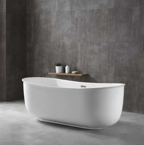 Vasca da bagno ovale - SI-SV-BT004 - Foshan Sunvin Ceramics CO., Ltd - ad isola / per ambiente abitativo / in acrilico