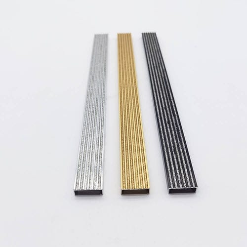 Profilo decorativo in alluminio - Foshan Sunvin Ceramics CO., Ltd - per piastrelle / ad angolo / a sezione rettangolare